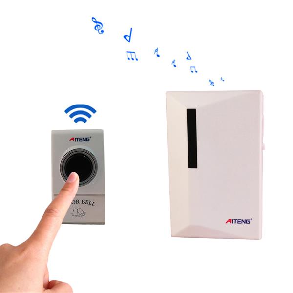 Aiteng Digital Wireless Doorbell AC Receiver